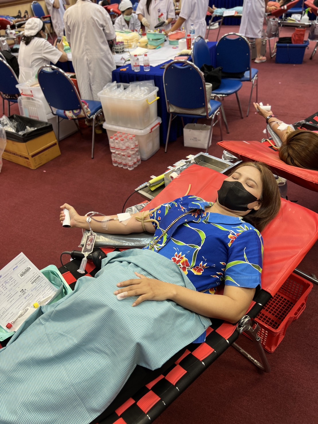 พช.อยุธยา ร่วมใจ บริจาคโลหิตเพื่อถวายเป็นพระราชกุศล