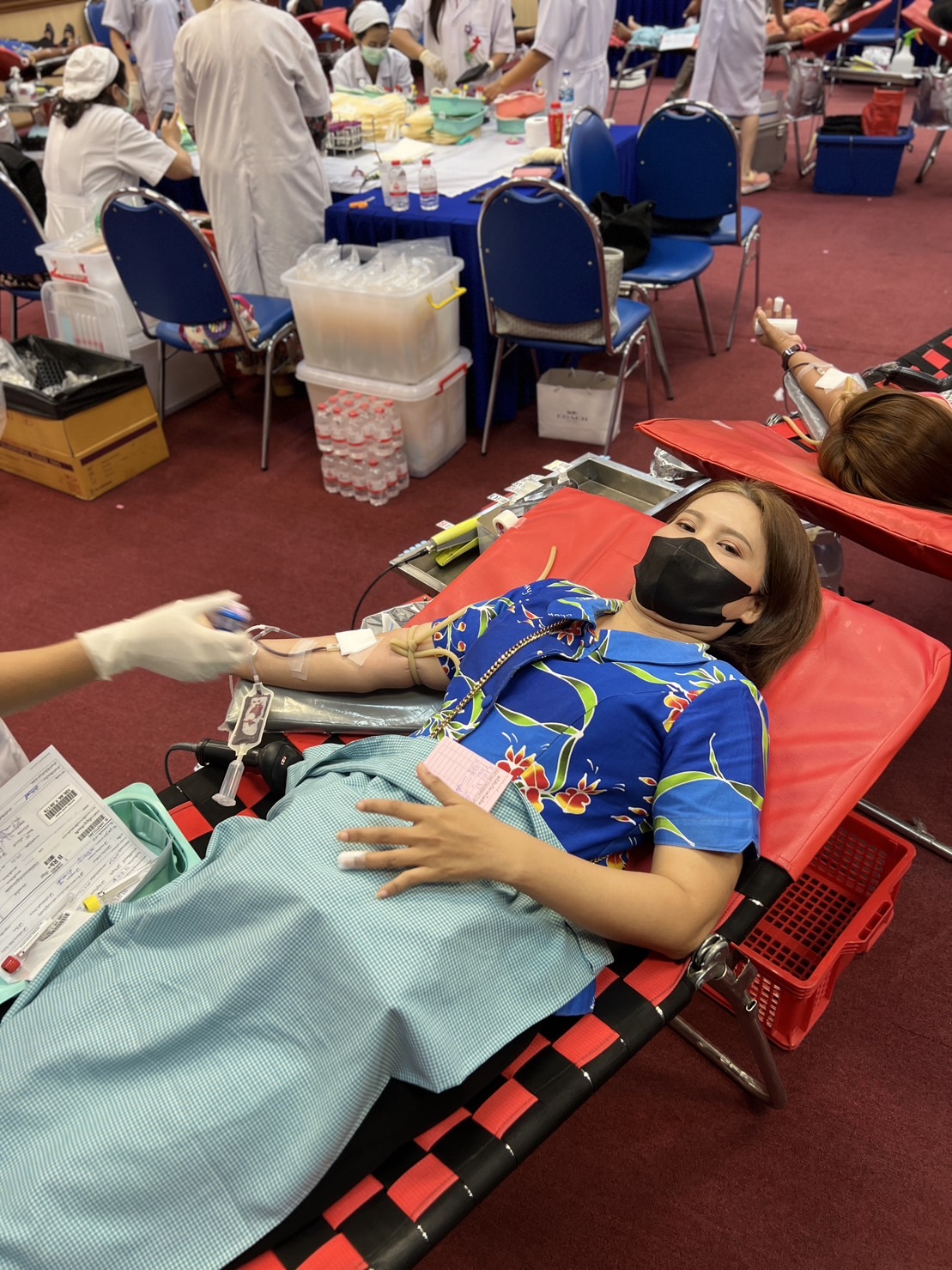 พช.อยุธยา ร่วมใจ บริจาคโลหิตเพื่อถวายเป็นพระราชกุศล