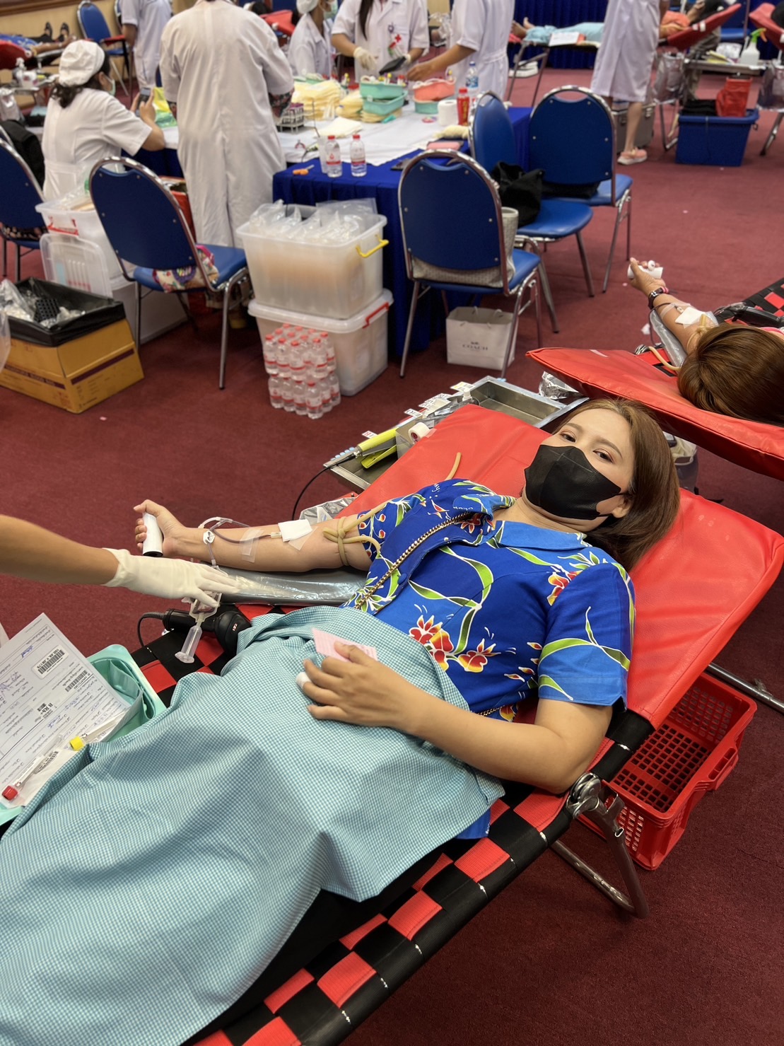 พช.อยุธยา ร่วมใจ บริจาคโลหิตเพื่อถวายเป็นพระราชกุศล