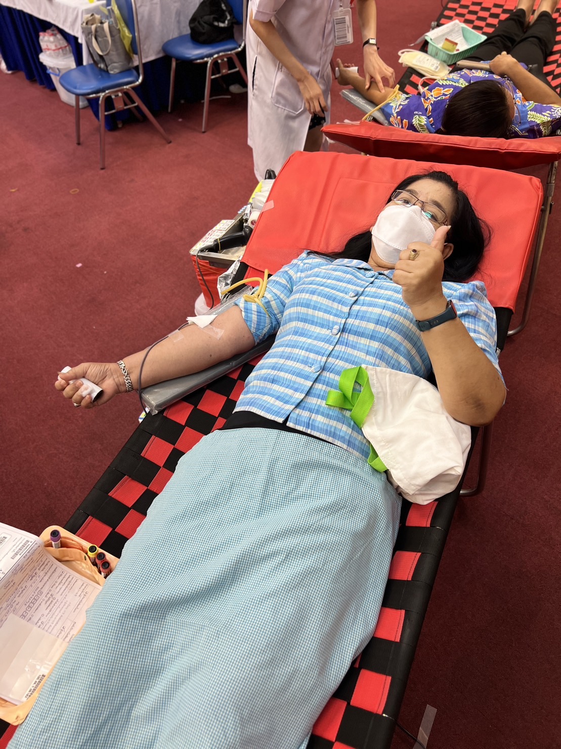 พช.อยุธยา ร่วมใจ บริจาคโลหิตเพื่อถวายเป็นพระราชกุศล