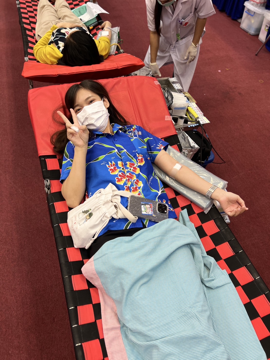 พช.อยุธยา ร่วมใจ บริจาคโลหิตเพื่อถวายเป็นพระราชกุศล