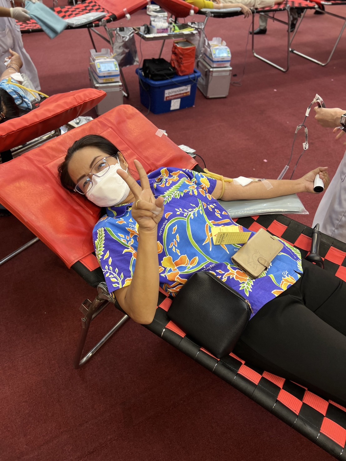 พช.อยุธยา ร่วมใจ บริจาคโลหิตเพื่อถวายเป็นพระราชกุศล