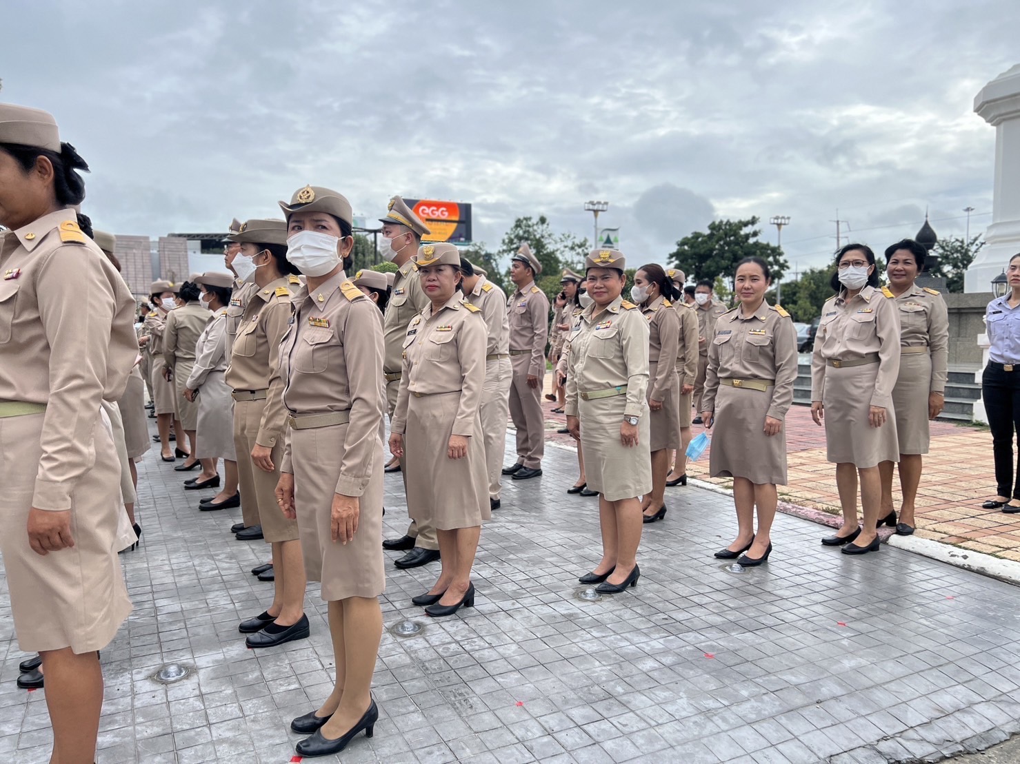 🔹พช.พระนครศรีอยุธยา น้อมรำลึกในพระมหากรุณาธิคุณ พระบาทสมเด็จพระมงกุฎเกล้าเจ้าอยู่หัว ร่วมร้องเพลงชาติและเคารพธงชาติเนื่องในวันพระราชทานธงชาติไทย