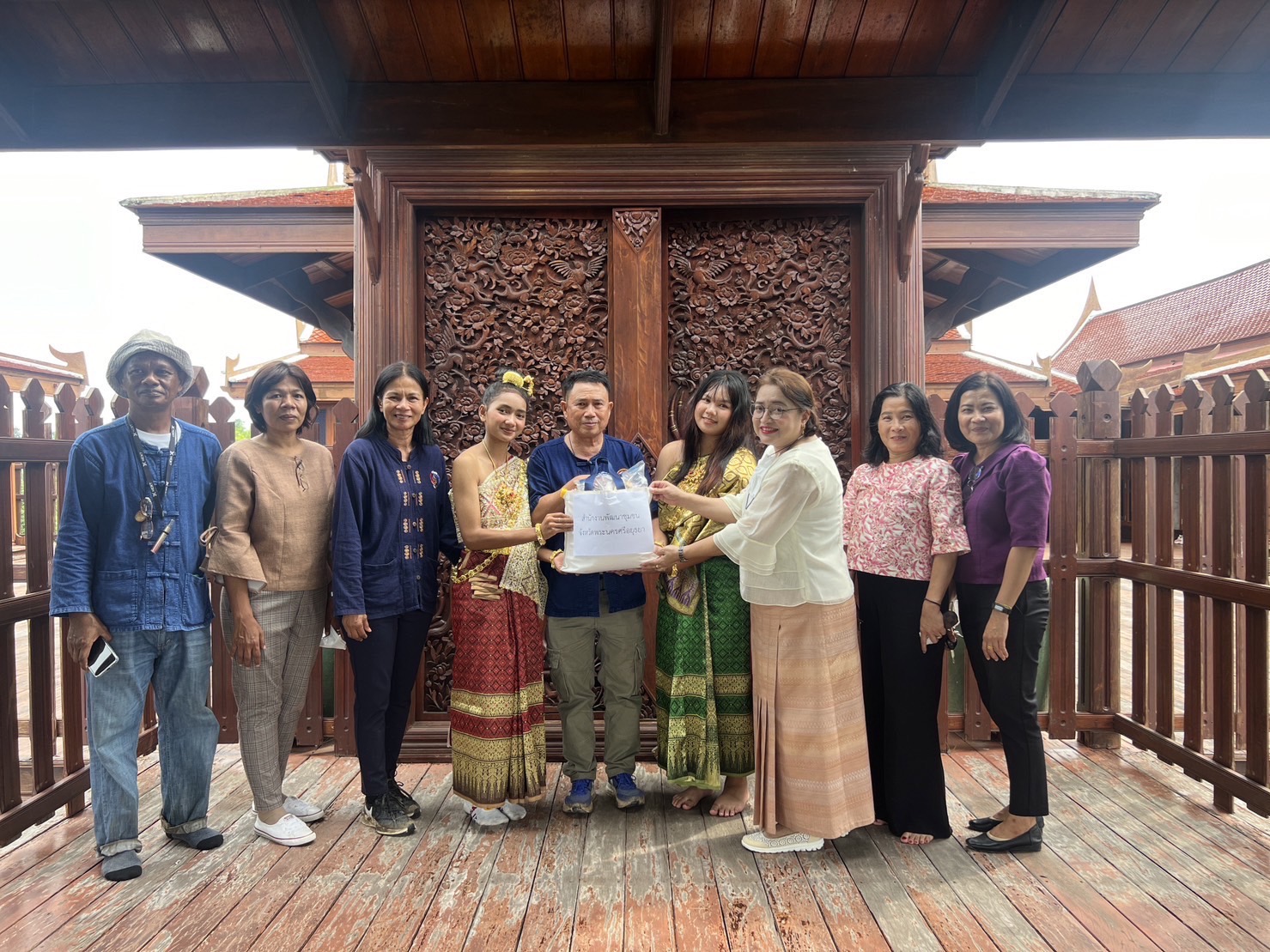พัฒนาชุมชนจังหวัดพระนครศรีอยุธยา เดินหน้าให้กำลังใจ เยาวชน และครอบครัวอุปถัมภ์ โครงการ “สานใจไทย สู่ใจใต้” รุ่นที่ 41