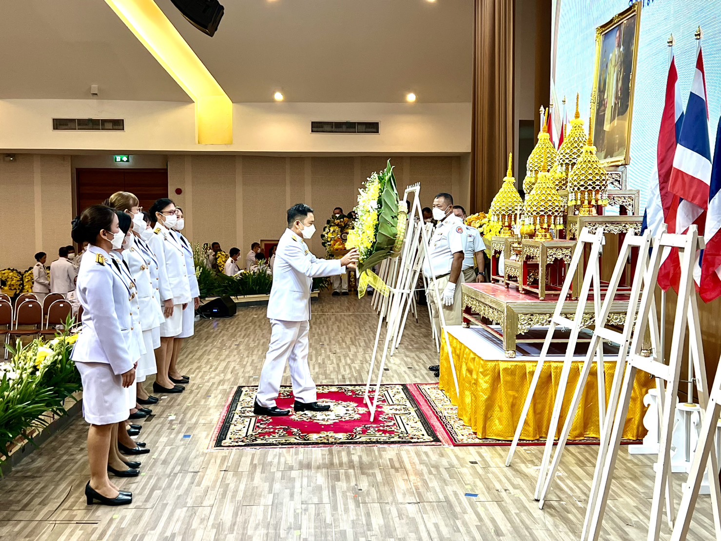สำนักพัฒนาชุมชนจังหวัดพระนครศรีอยุธยา น้อมรำลึกในพระมหากรุณาธิคุณพระบาทสมเด็จพระบรมชนกาธิเบศร มหาภูมิพลอดุลยเดชมหาราช บรมนาถบพิตร ร่วมจัดกิจกรรม เนื่องใน “ วันนวมินทรมหาราช“ 13 ตุลาคม 2566