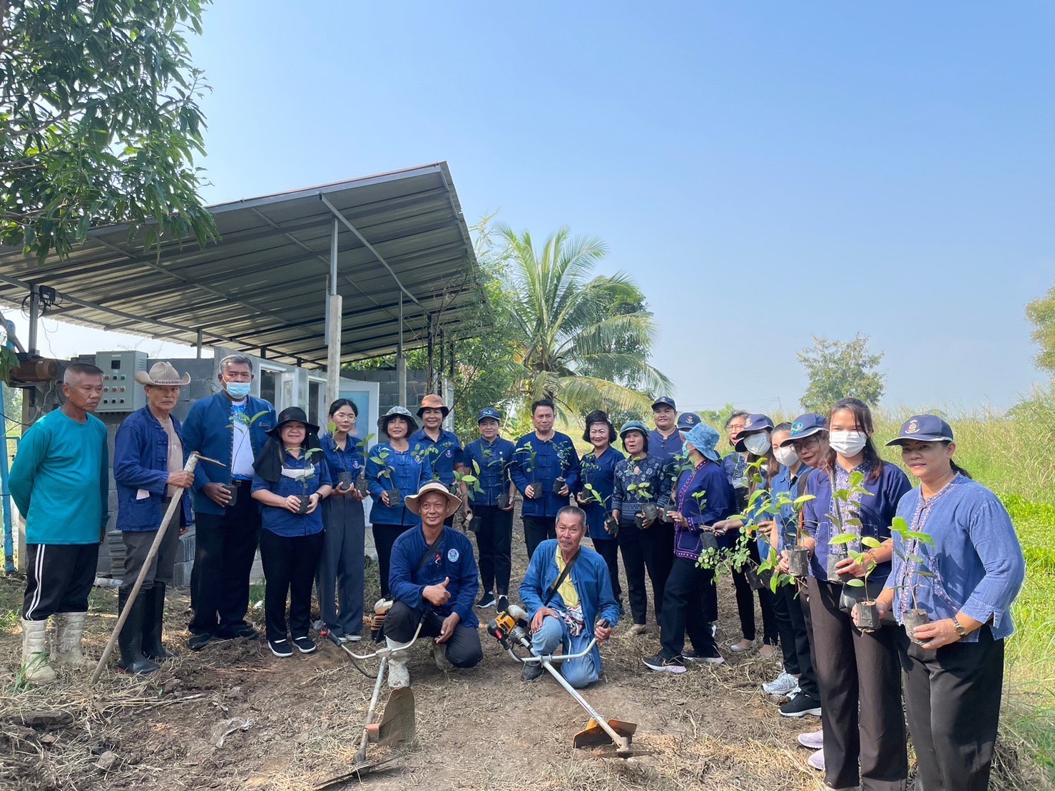 พช.อยุธยา จับมือเครือข่าย โคก หนอง นา ร่วมกิจกรรม”โคก หนอง นา พาทัวร์”