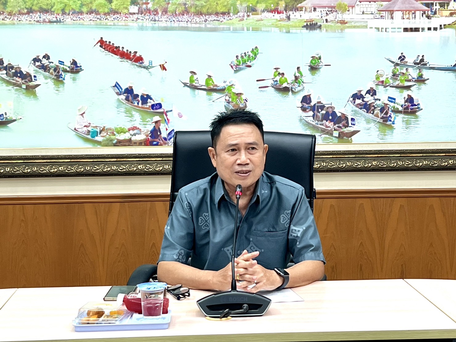 พัฒนาชุมชนจังหวัดพระนครศรีอยุธยา จับมือคณะกรรมการเครือข่ายกลุ่มอาชีพ และผู้ผลิต ผู้ประกอบการหนึ่งตำบล หนึ่งผลิตภัณฑ์ระดับจังหวัด ครั้งที่ 1/2567