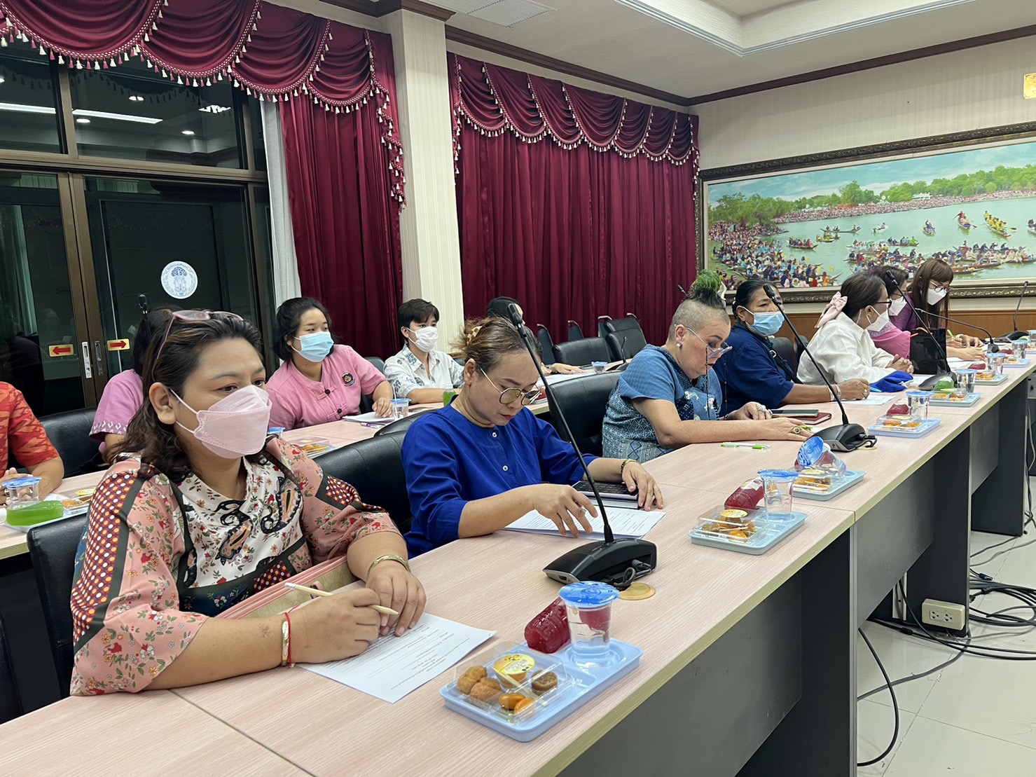 พัฒนาชุมชนจังหวัดพระนครศรีอยุธยา จับมือคณะกรรมการเครือข่ายกลุ่มอาชีพ และผู้ผลิต ผู้ประกอบการหนึ่งตำบล หนึ่งผลิตภัณฑ์ระดับจังหวัด ครั้งที่ 1/2567