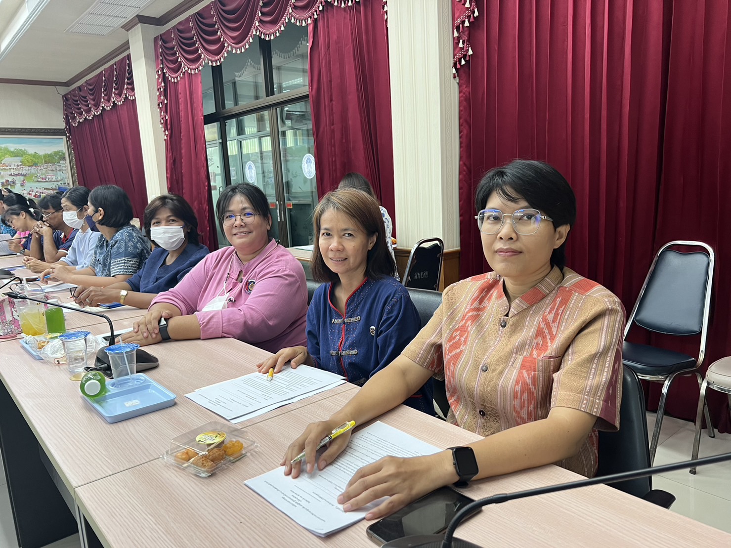 พัฒนาชุมชนจังหวัดพระนครศรีอยุธยา จับมือคณะกรรมการเครือข่ายกลุ่มอาชีพ และผู้ผลิต ผู้ประกอบการหนึ่งตำบล หนึ่งผลิตภัณฑ์ระดับจังหวัด ครั้งที่ 1/2567