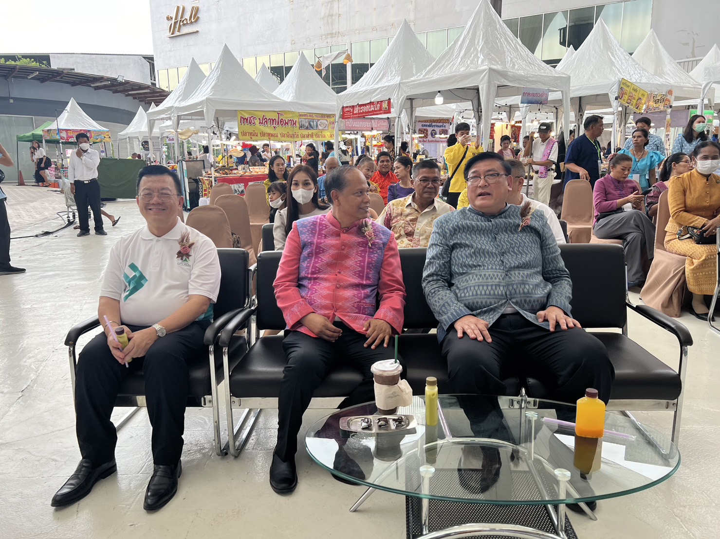 พช.พระนครศรีอยุธยา  ร่วมพิธีเปิดมหกรรมOTOP ปทุมธานีสานสัมพันธ์พระนครศรีอยุธยา