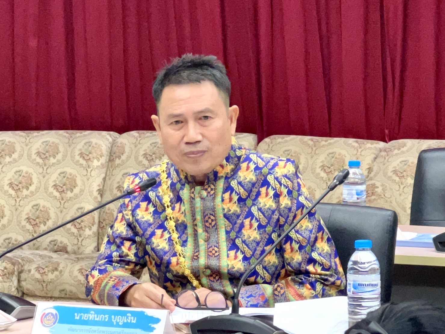 ผู้ตรวจราชการ ติดตาม “ภารกิจ 10 ประเด็น และองค์กรคุณธรรม” พช.อยุธยา