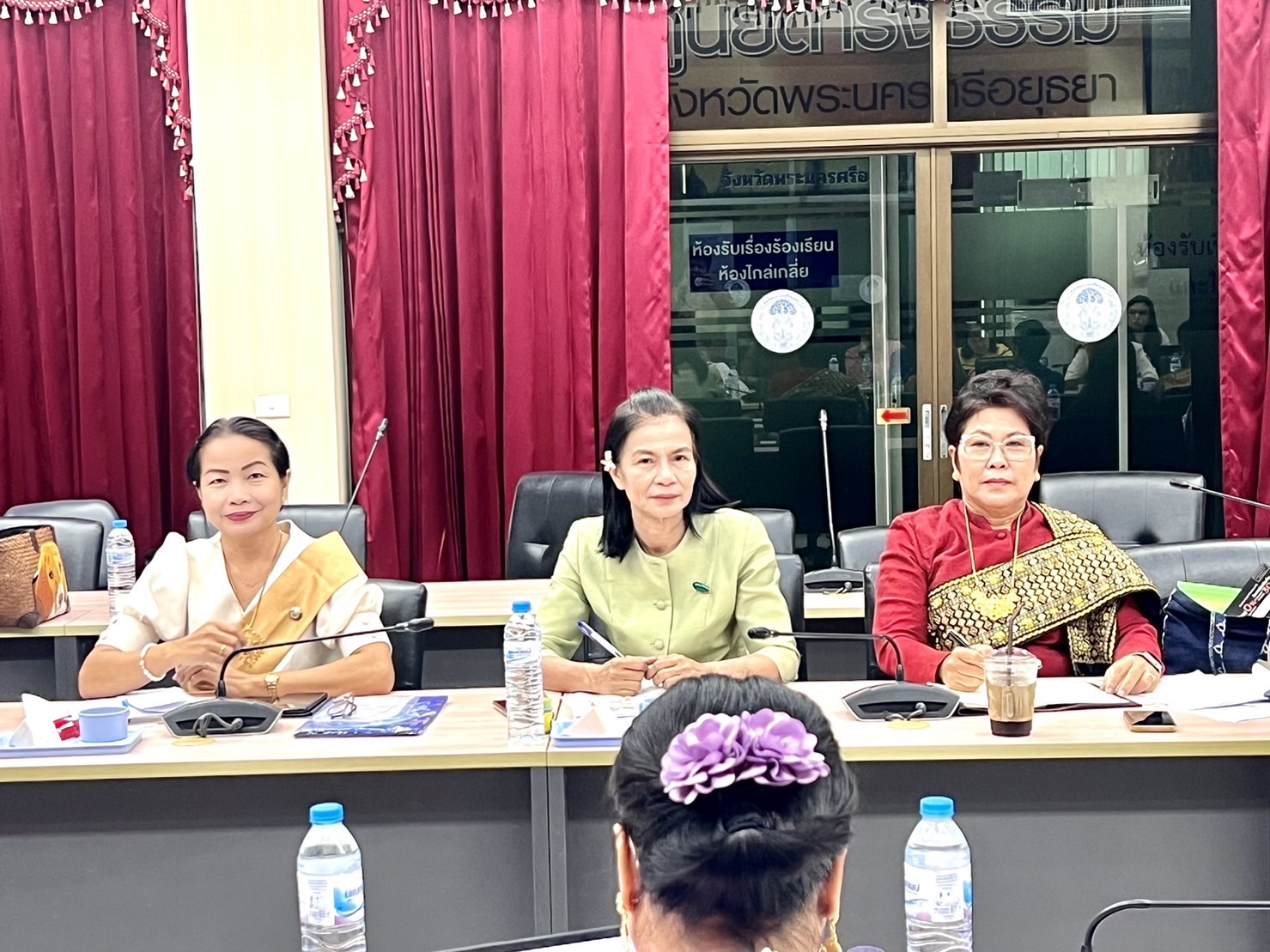 ผู้ตรวจราชการ ติดตาม “ภารกิจ 10 ประเด็น และองค์กรคุณธรรม” พช.อยุธยา