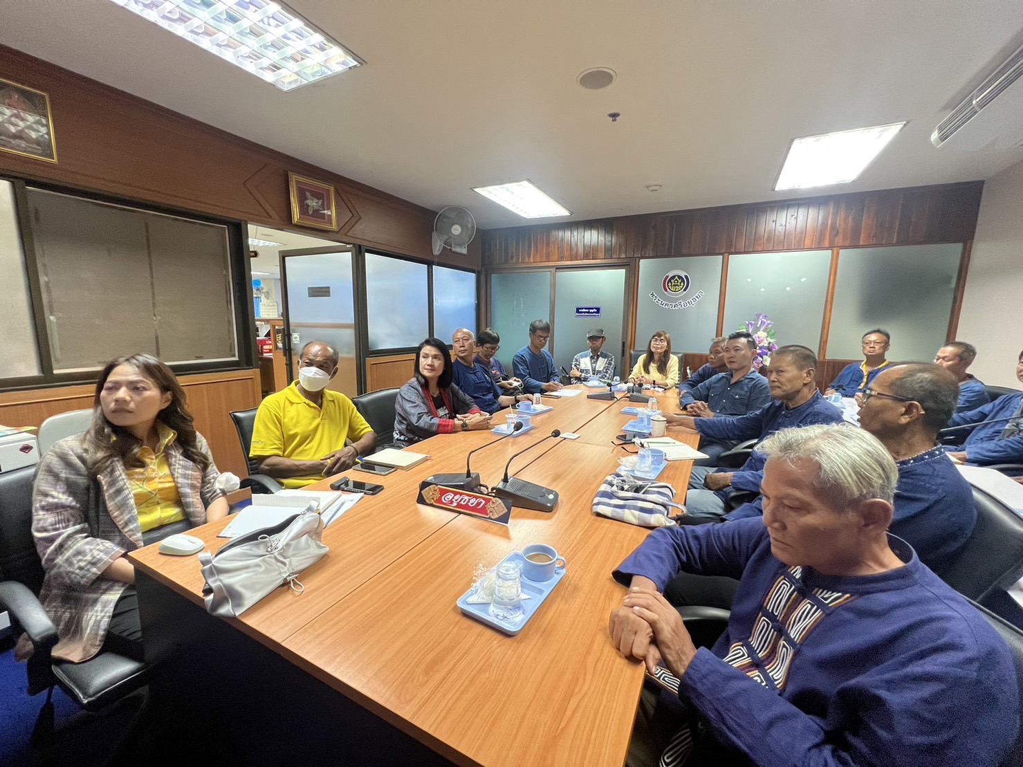 พช.อยุธยา กับมือเครือข่ายโคกหนองนาจังหวัด ประชุมขับเคลื่อน “โคกหนองนา”