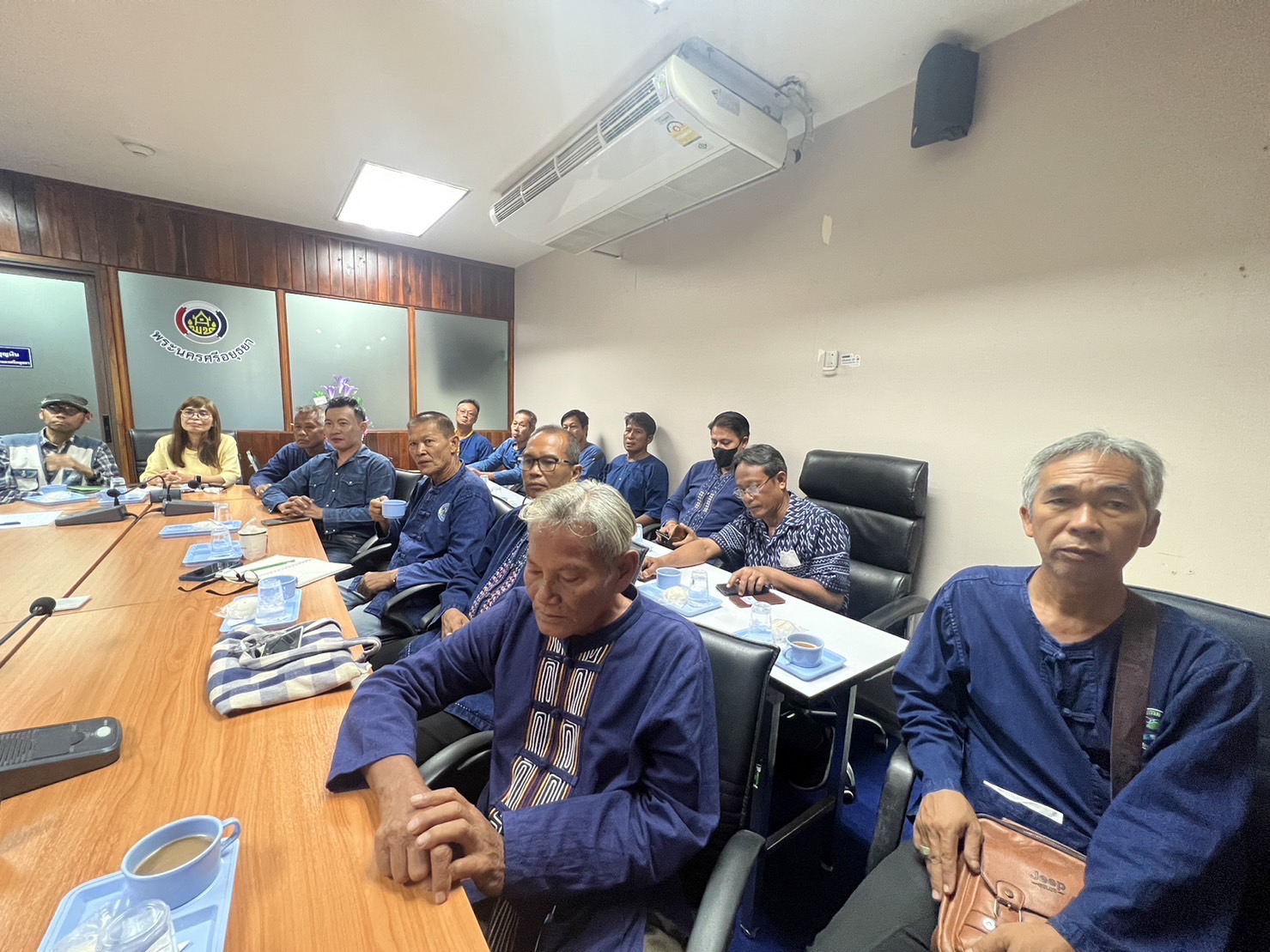 พช.อยุธยา กับมือเครือข่ายโคกหนองนาจังหวัด ประชุมขับเคลื่อน “โคกหนองนา”