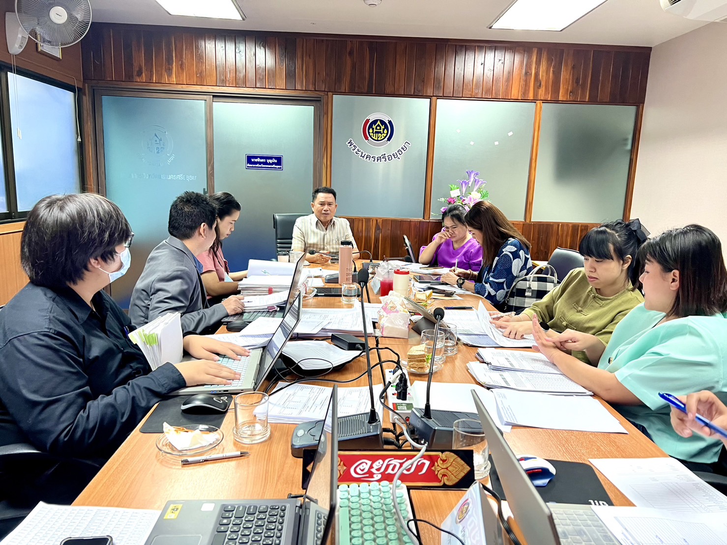 พช.อยุธยา รับการติดตาม กองทุนพัฒนาบทบาทสตรี