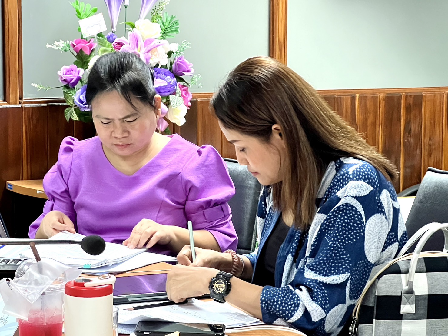 พช.อยุธยา รับการติดตาม กองทุนพัฒนาบทบาทสตรี