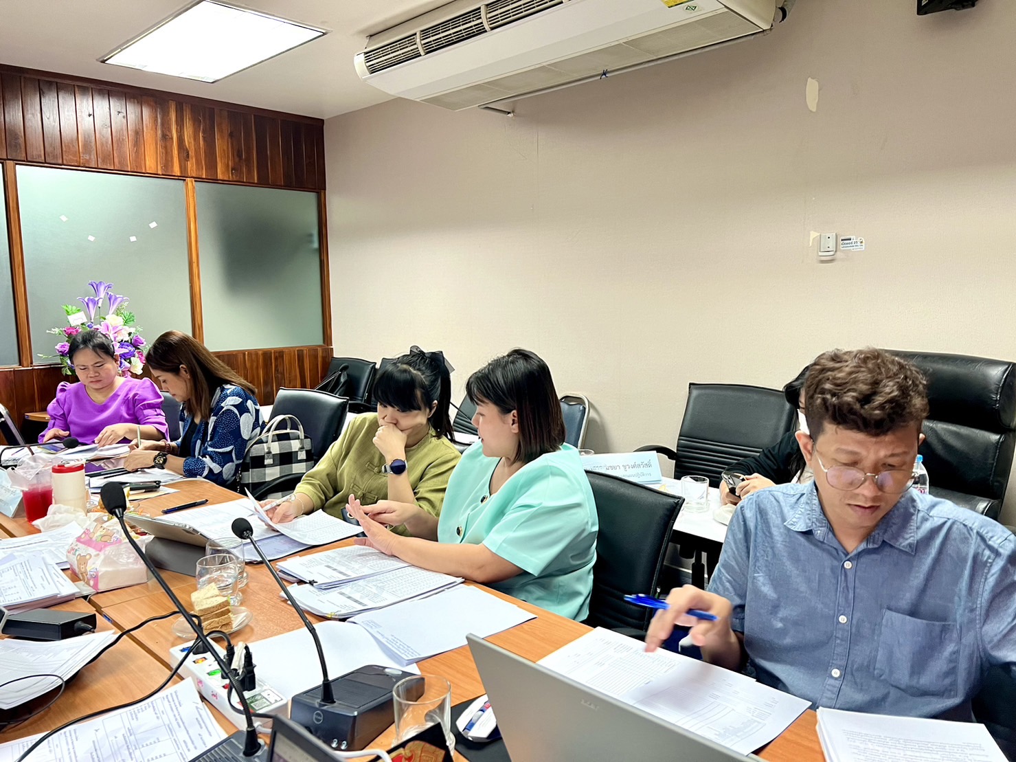 พช.อยุธยา รับการติดตาม กองทุนพัฒนาบทบาทสตรี