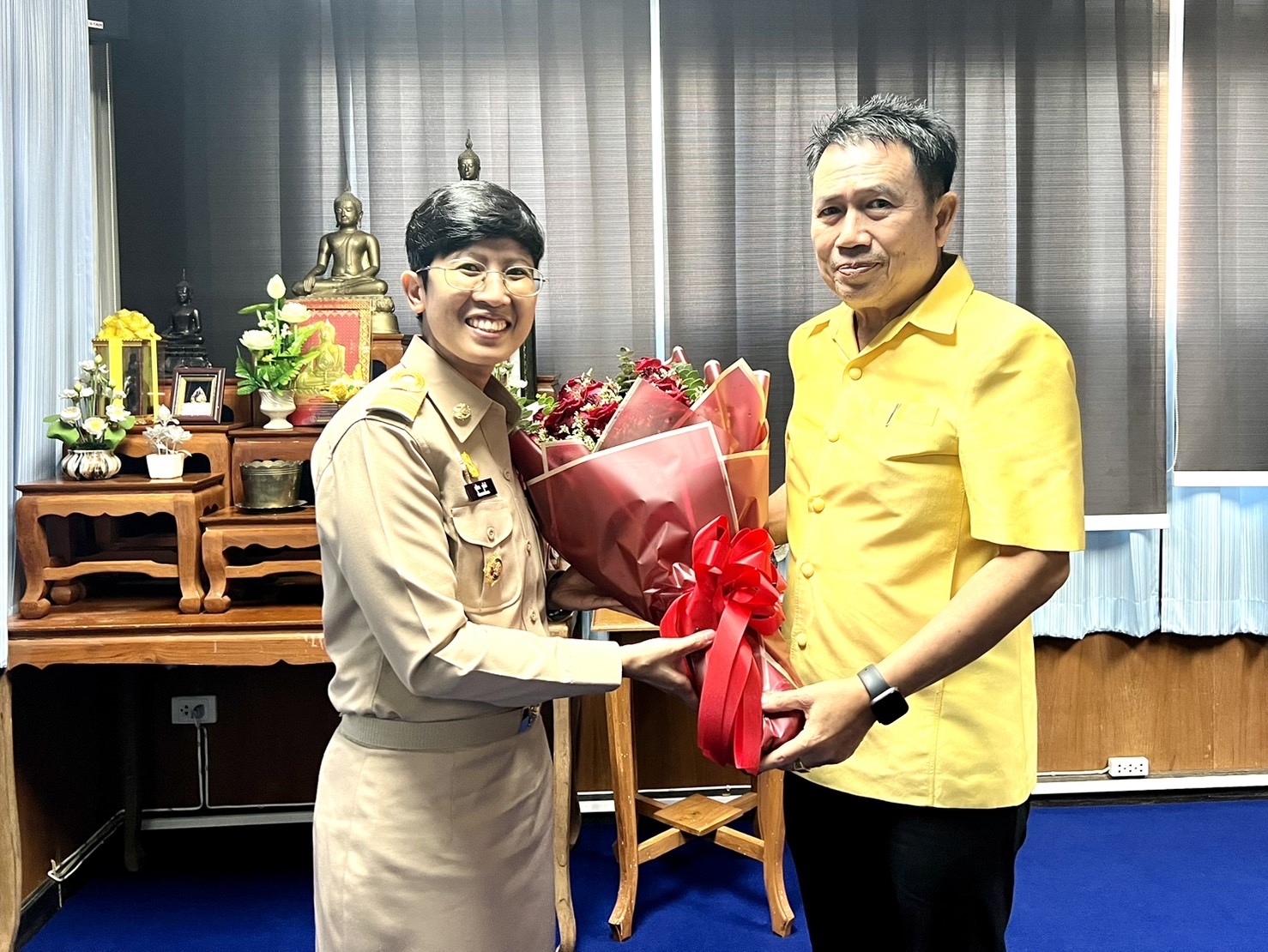 พัฒนาการจังหวัด ต้อนรับ สมาชิกใหม่สู่ครอบครัว พช.อยุธยา