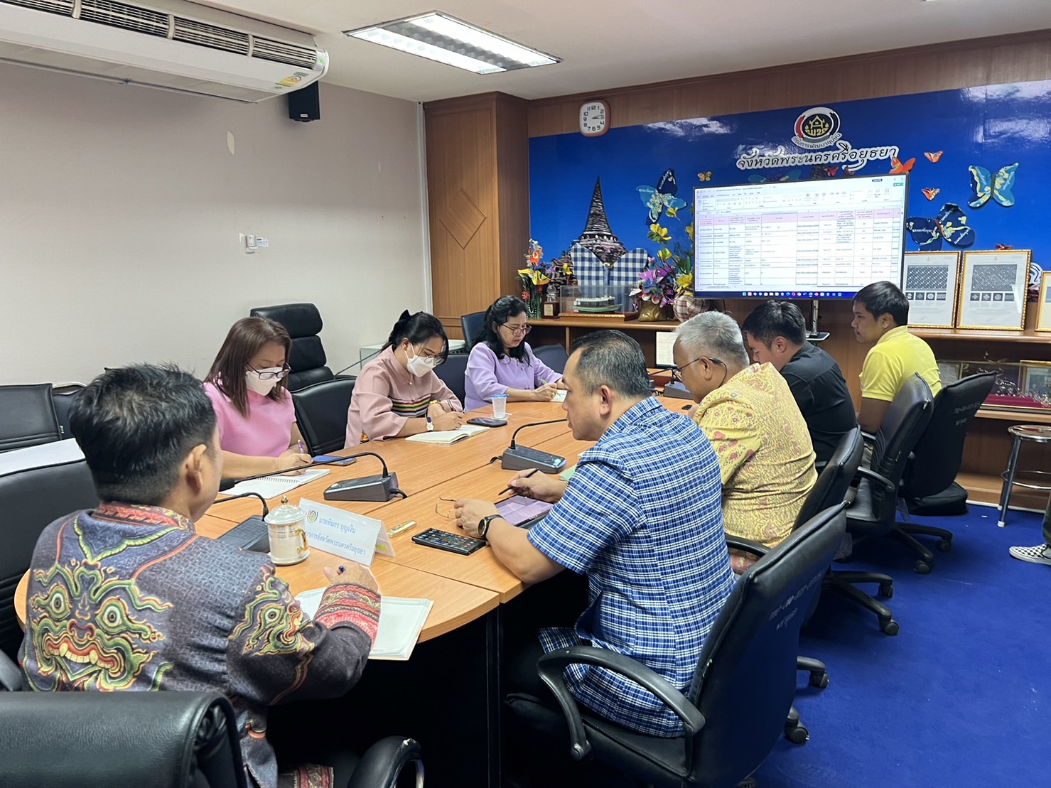 พช.อยุธยา ร่วมกับภาคีเครือข่าย คัดเลือกร้านค้าเข้า “ตลาดอยุธยาไนท์มาร์เก็ต”