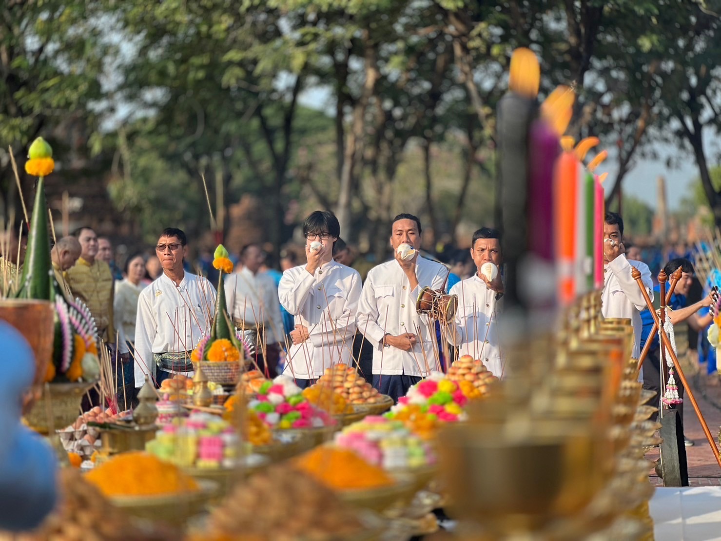 พช.กรุงเก่า ร่วมพิธีบวงสรวงบูรพกษัตริยาธิราชเจ้าแห่งกรุงศรีอยุธยา และพิธีสักการะพระบรมสารีริกธาตุในการจัดงาน “ยอยศยิ่งฟ้า อยุธยามรดกโลก ประจำปี พ.ศ. 2566”