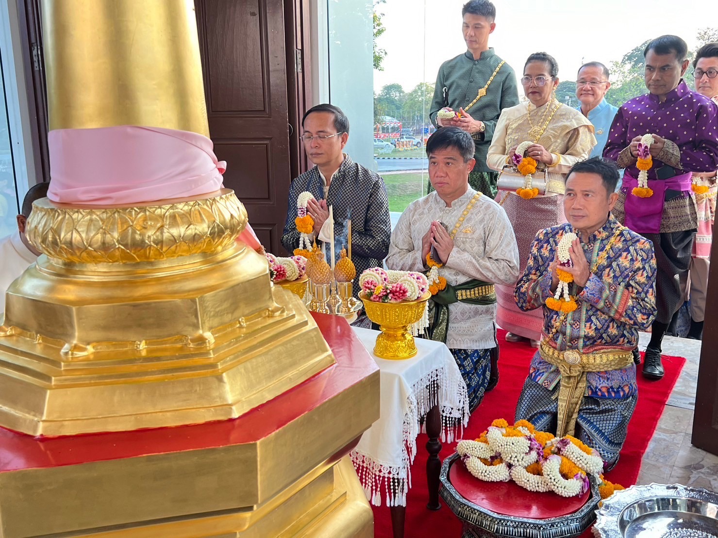 พช.กรุงเก่า ร่วมพิธีบวงสรวงบูรพกษัตริยาธิราชเจ้าแห่งกรุงศรีอยุธยา และพิธีสักการะพระบรมสารีริกธาตุในการจัดงาน “ยอยศยิ่งฟ้า อยุธยามรดกโลก ประจำปี พ.ศ. 2566”