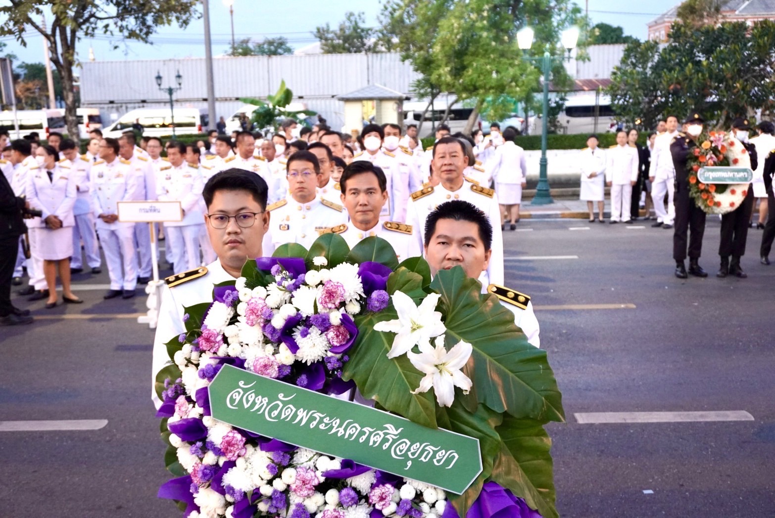 มท.1 นำข้าราชการ พนักงาน ร่วมวางพวงมาลา “วันดำรงราชานุภาพ“