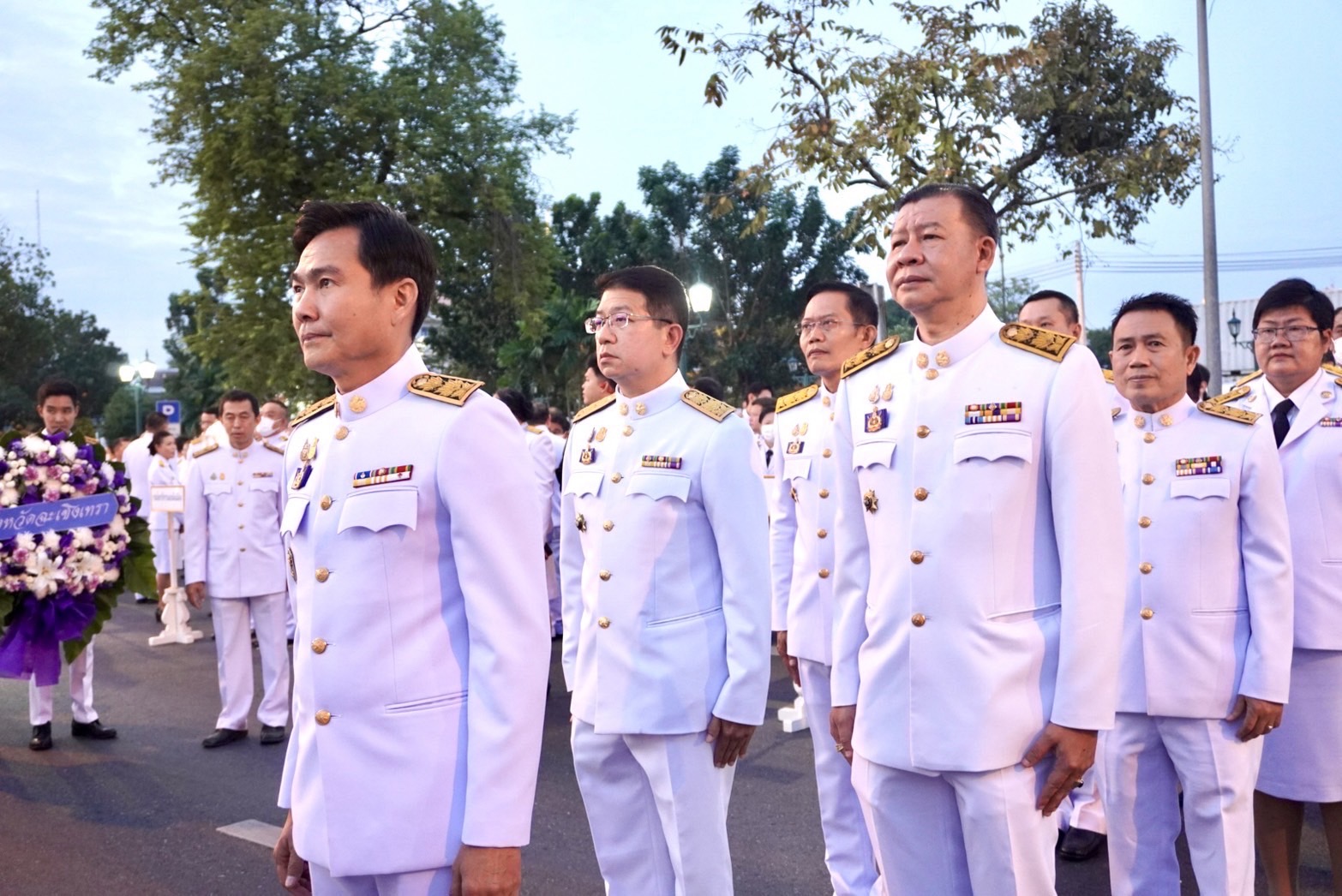 มท.1 นำข้าราชการ พนักงาน ร่วมวางพวงมาลา “วันดำรงราชานุภาพ“