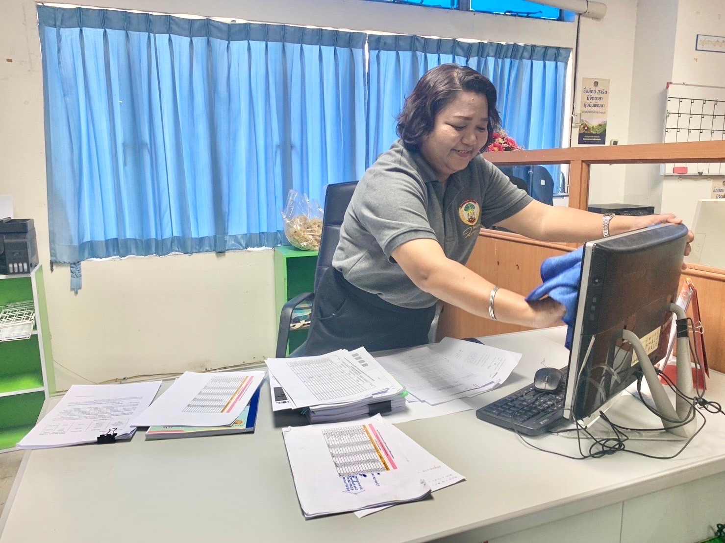 🔹พช.พระนครศรีอยุธยา🔹  พัฒนาชุมชนอยุธยา ดำเนินกิจกรรม 5 ส. Big Cleaning Day (สะสาง สะดวก สะอาด สุขลักษณะ และสร้างนิสัย)