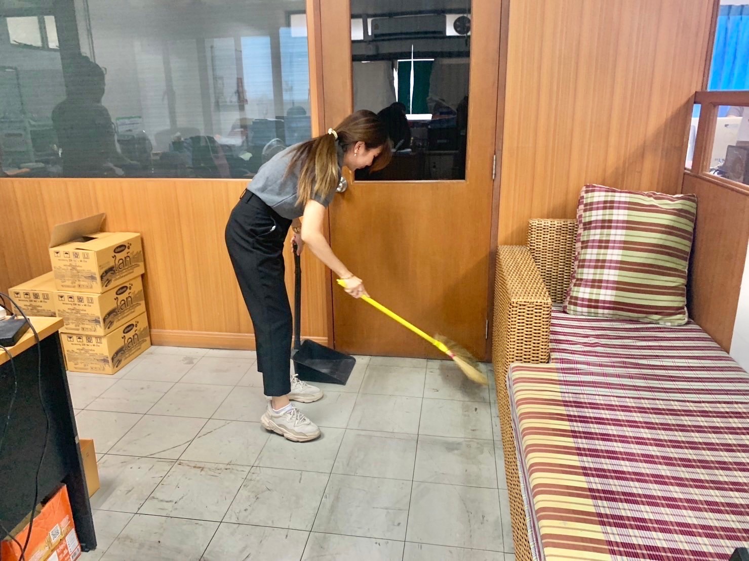 🔹พช.พระนครศรีอยุธยา🔹  พัฒนาชุมชนอยุธยา ดำเนินกิจกรรม 5 ส. Big Cleaning Day (สะสาง สะดวก สะอาด สุขลักษณะ และสร้างนิสัย)