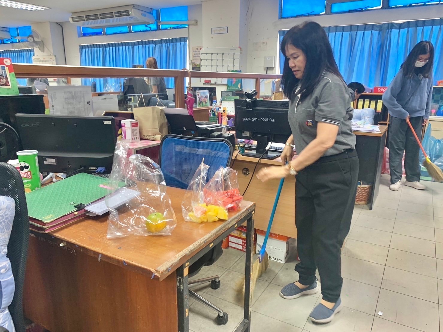 🔹พช.พระนครศรีอยุธยา🔹  พัฒนาชุมชนอยุธยา ดำเนินกิจกรรม 5 ส. Big Cleaning Day (สะสาง สะดวก สะอาด สุขลักษณะ และสร้างนิสัย)