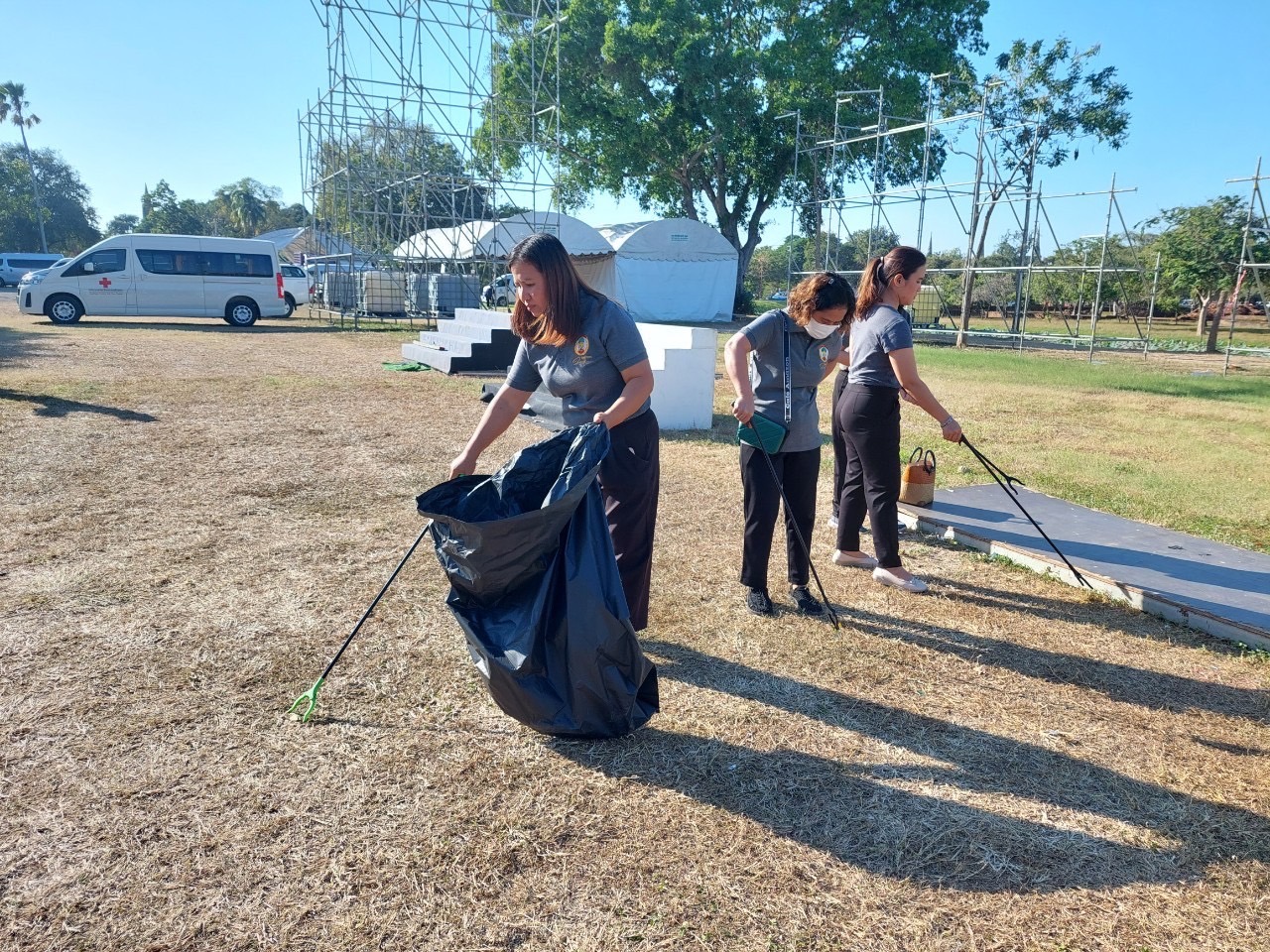 🔹พช.พระนครศรีอยุธยา🔹 พัฒนาชุมชนอยุธยา ร่วมสนับสนุนการขับเคลื่อน “อยุธยาเมืองสะอาด”