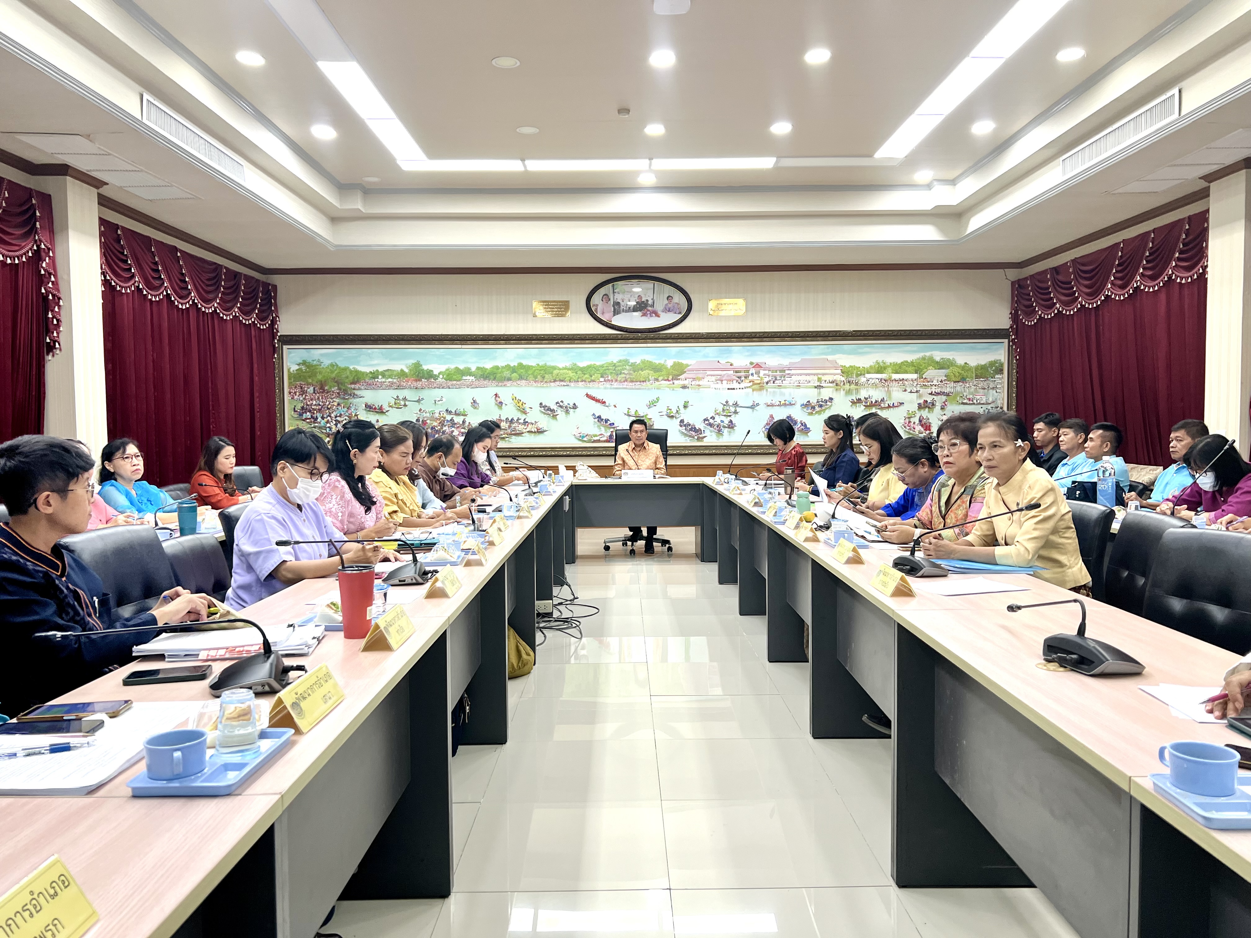 พช.พระนครศรีอยุธยา ประชุมขับเคลื่อนงานพัฒนาชุมชน ประชุมผู้อำนวยการกลุ่มงานฯ พัฒนาการอำเภอ และนักวิชาการพัฒนาชุมชนครั้งที่ 12/2566