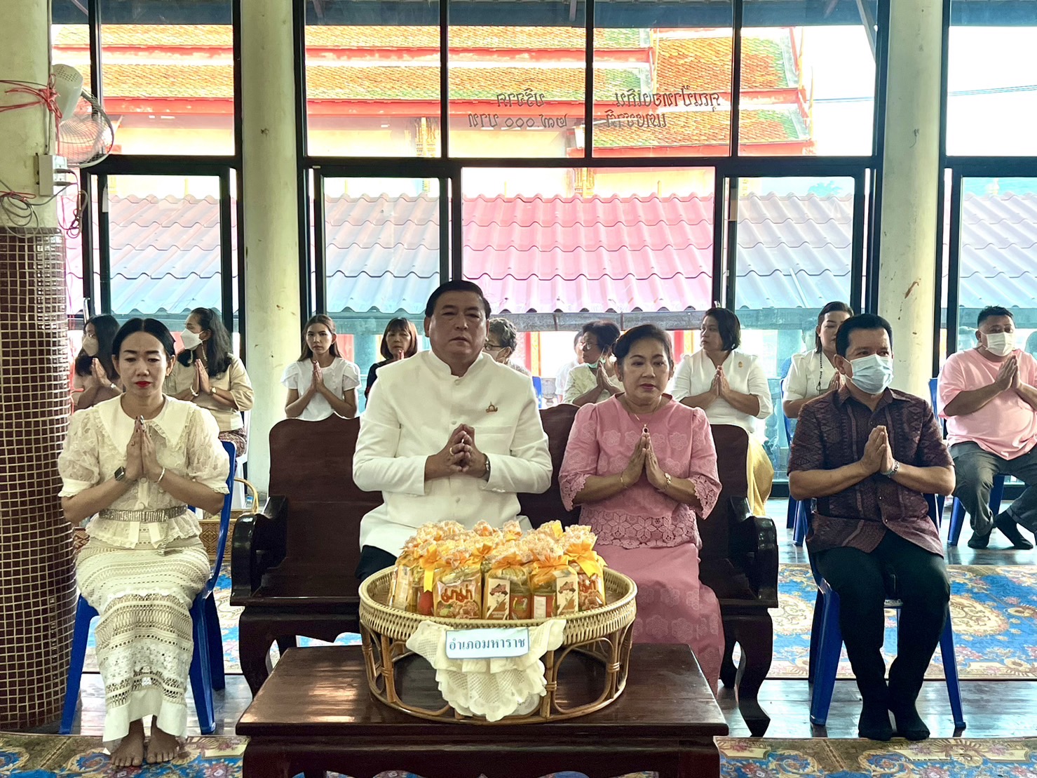 พช.อยุธยา ขับเคลื่อน พช.ใสสะอาด “ผู้ว่าฯ พาทำบุญ”