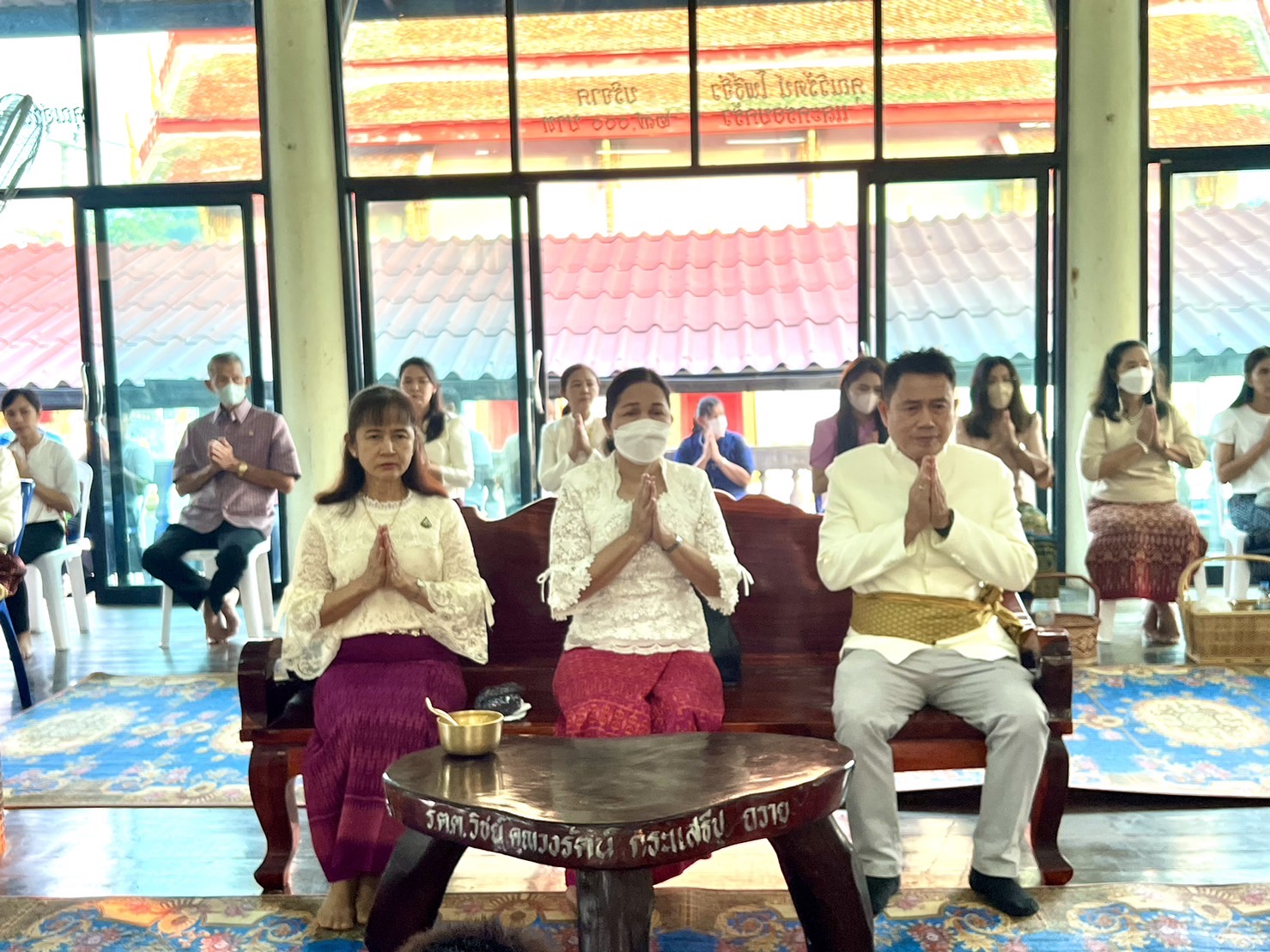 พช.อยุธยา ขับเคลื่อน พช.ใสสะอาด “ผู้ว่าฯ พาทำบุญ”