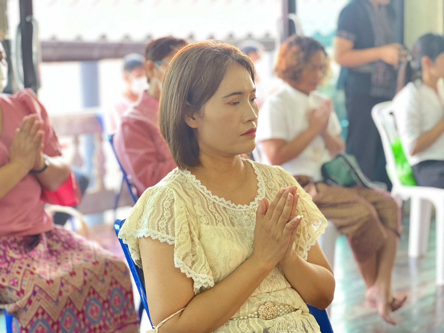 พช.อยุธยา ขับเคลื่อน พช.ใสสะอาด “ผู้ว่าฯ พาทำบุญ”