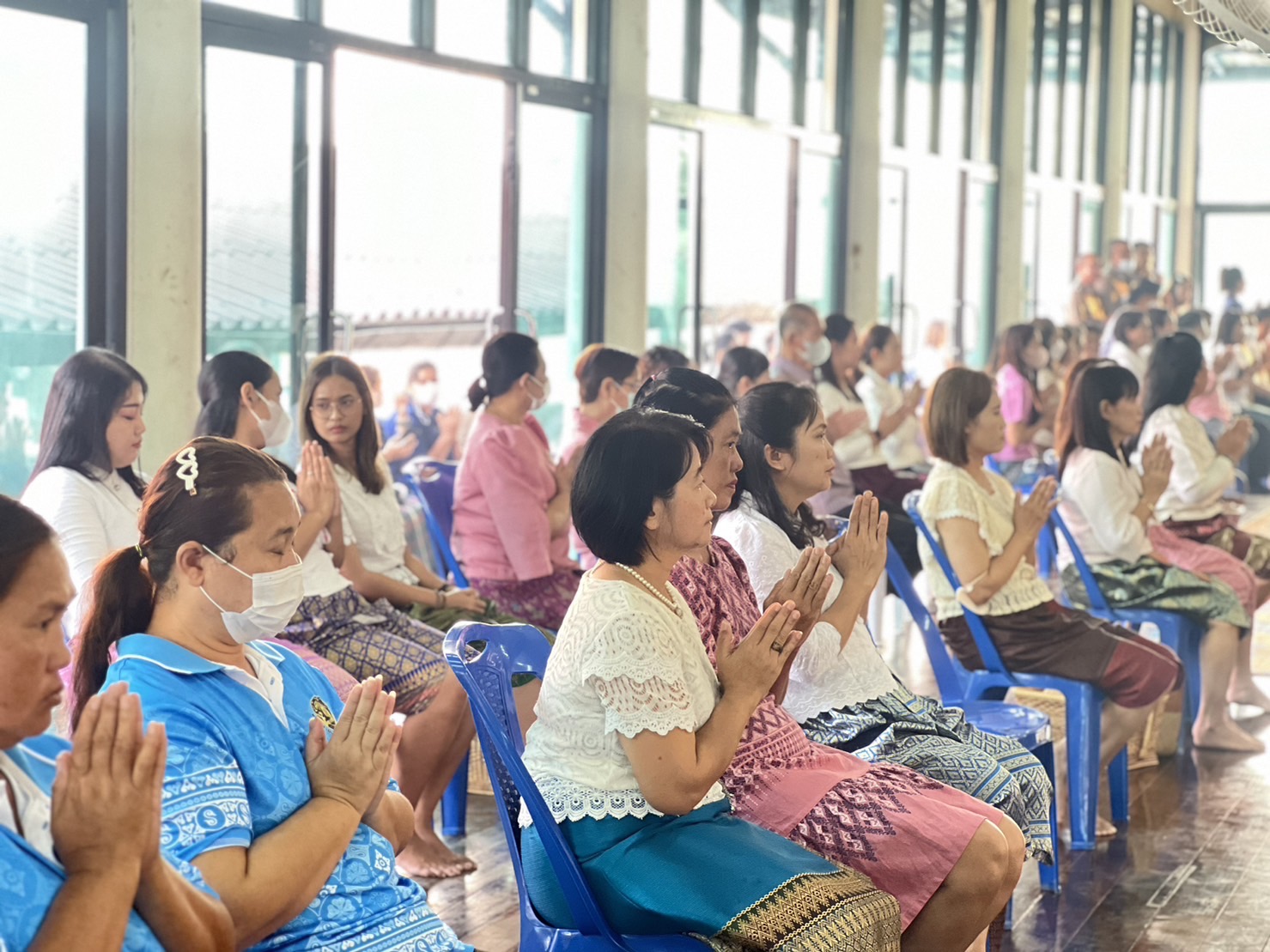 พช.อยุธยา ขับเคลื่อน พช.ใสสะอาด “ผู้ว่าฯ พาทำบุญ”
