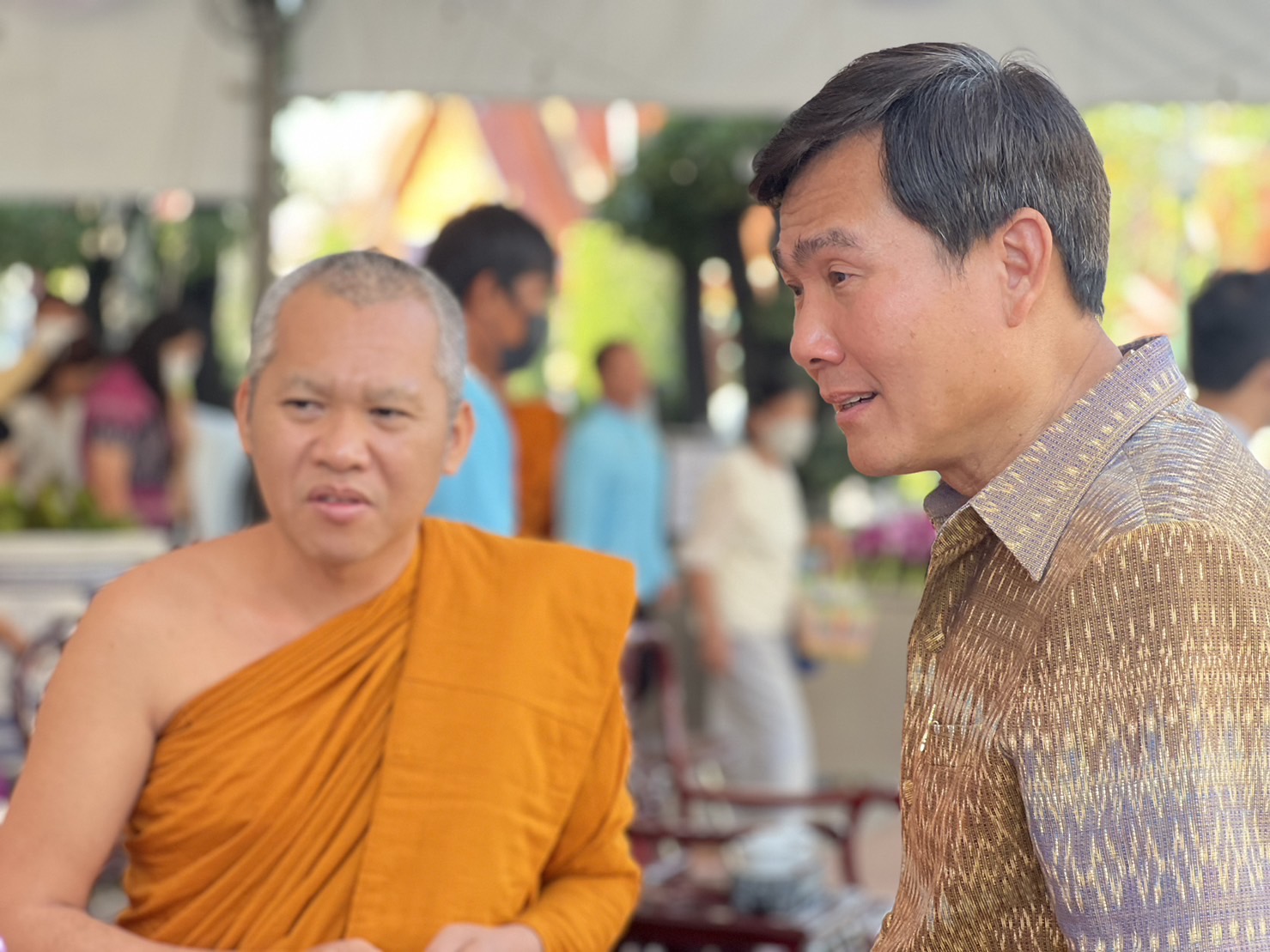 อยุธยา ประกอบพิธีพุทธาภิเษก “เข็มที่ระลึก” ตราจังหวัดพระนครศรีอยุธยา