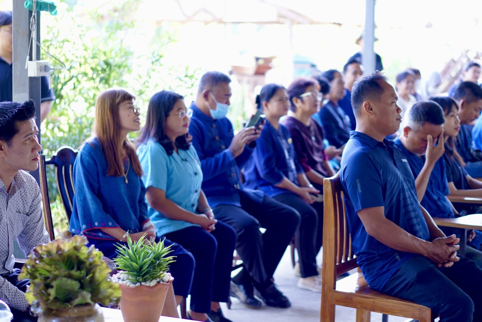 การฝึกอบรมโครงการพัฒนาหมู่บ้านเศรษฐกิจพอเพียง ประจำปี พ.ศ. 2567