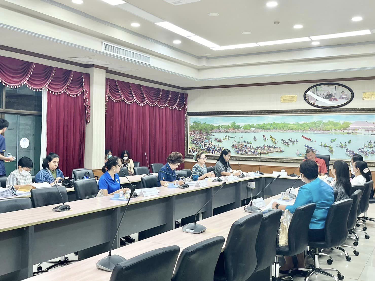 พช.กรุงเก่า ประชุมคณะอนุกรรมการบริหารกองทุนพัฒนาบทบาทสตรีระดับจังหวัดพระนครศรีอยุธยา ประจำปี พ.ศ. 2567 ครั้งที่ 1/2567