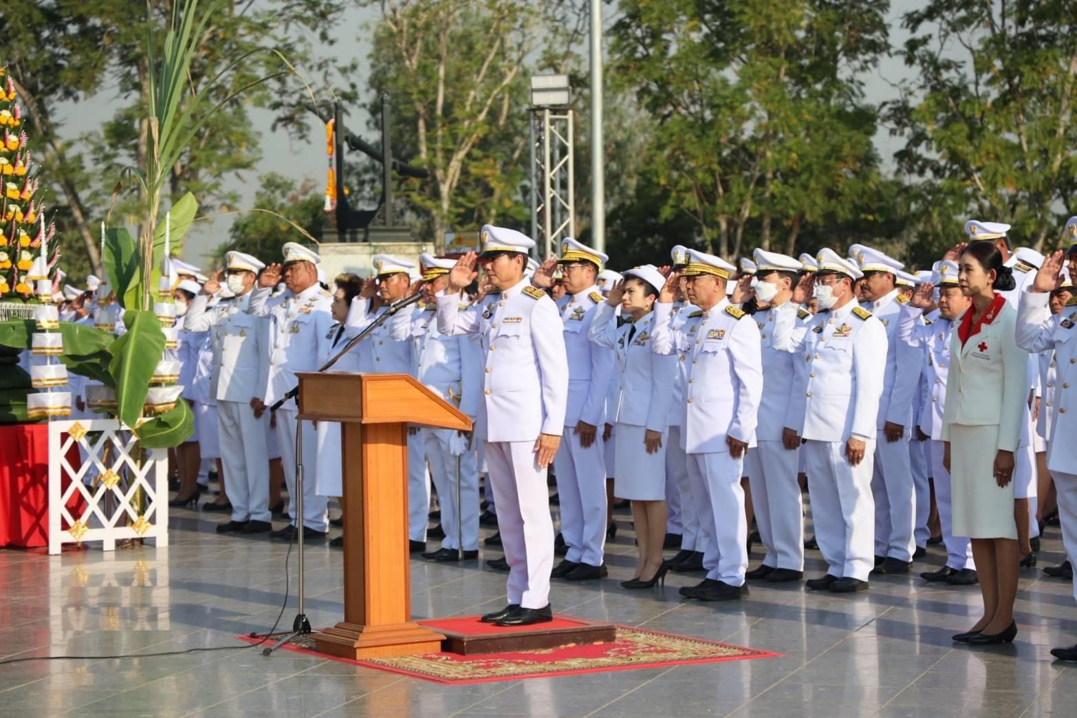 พช.กรุงเก่า ร่วมพิธีถวายราชสักการะและบวงสรวงดวงพระวิญญาณ “สมเด็จพระนเรศวรมหาราช” เพื่อแสดงความกตัญญูและน้อมรำลึกเนื่องใน “วันยุทธหัตถี”
