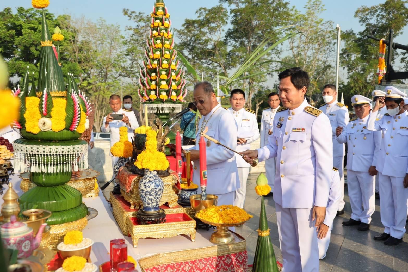 พช.กรุงเก่า ร่วมพิธีถวายราชสักการะและบวงสรวงดวงพระวิญญาณ “สมเด็จพระนเรศวรมหาราช” เพื่อแสดงความกตัญญูและน้อมรำลึกเนื่องใน “วันยุทธหัตถี”