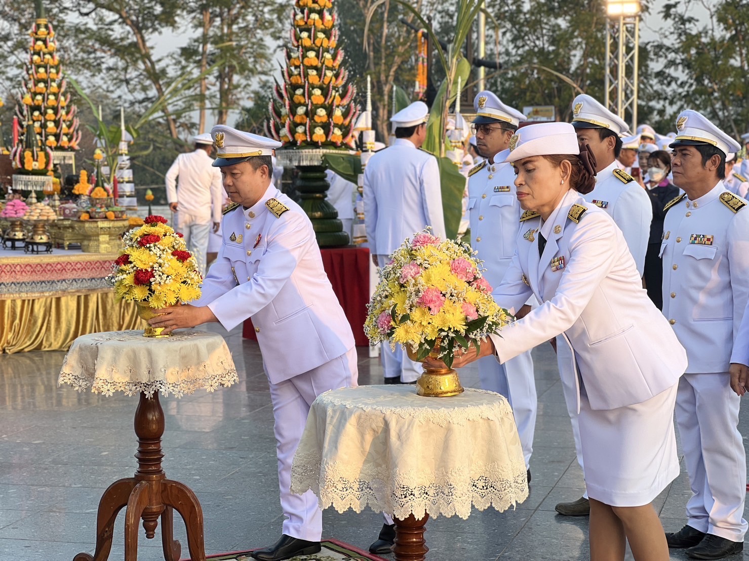 พช.กรุงเก่า ร่วมพิธีถวายราชสักการะและบวงสรวงดวงพระวิญญาณ “สมเด็จพระนเรศวรมหาราช” เพื่อแสดงความกตัญญูและน้อมรำลึกเนื่องใน “วันยุทธหัตถี”