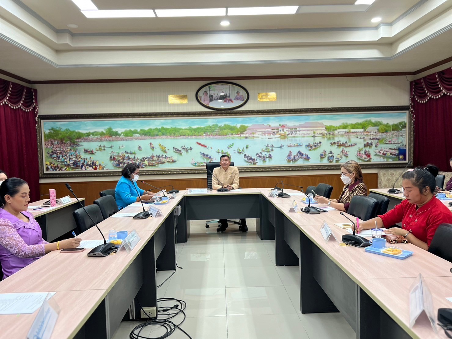 พช.กรุงเก่า จัดประชุมคณะทำงานบริหารการจัดเก็บข้อมูลความจำเป็นพื้นฐาน ด้วยเครื่องมืออิเล็กทรอนิกส์ (จปฐ.) ครั้งที่ 1/2567 ประจำปี 2567