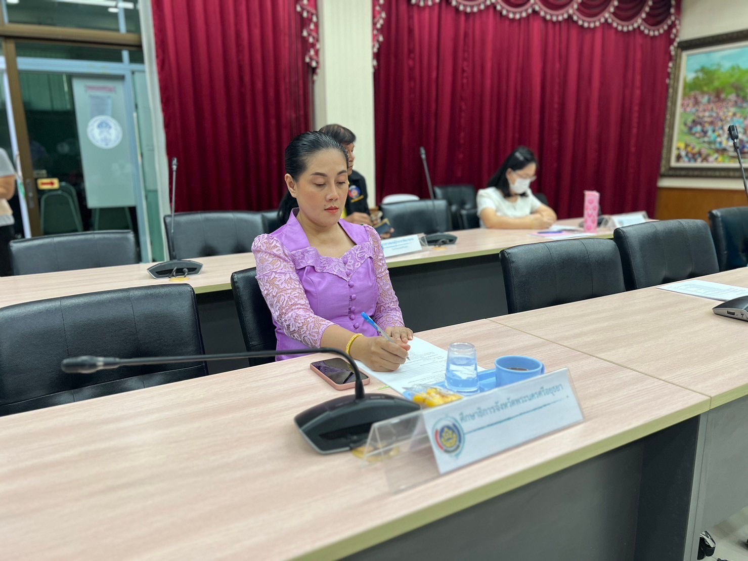 พช.กรุงเก่า จัดประชุมคณะทำงานบริหารการจัดเก็บข้อมูลความจำเป็นพื้นฐาน ด้วยเครื่องมืออิเล็กทรอนิกส์ (จปฐ.) ครั้งที่ 1/2567 ประจำปี 2567