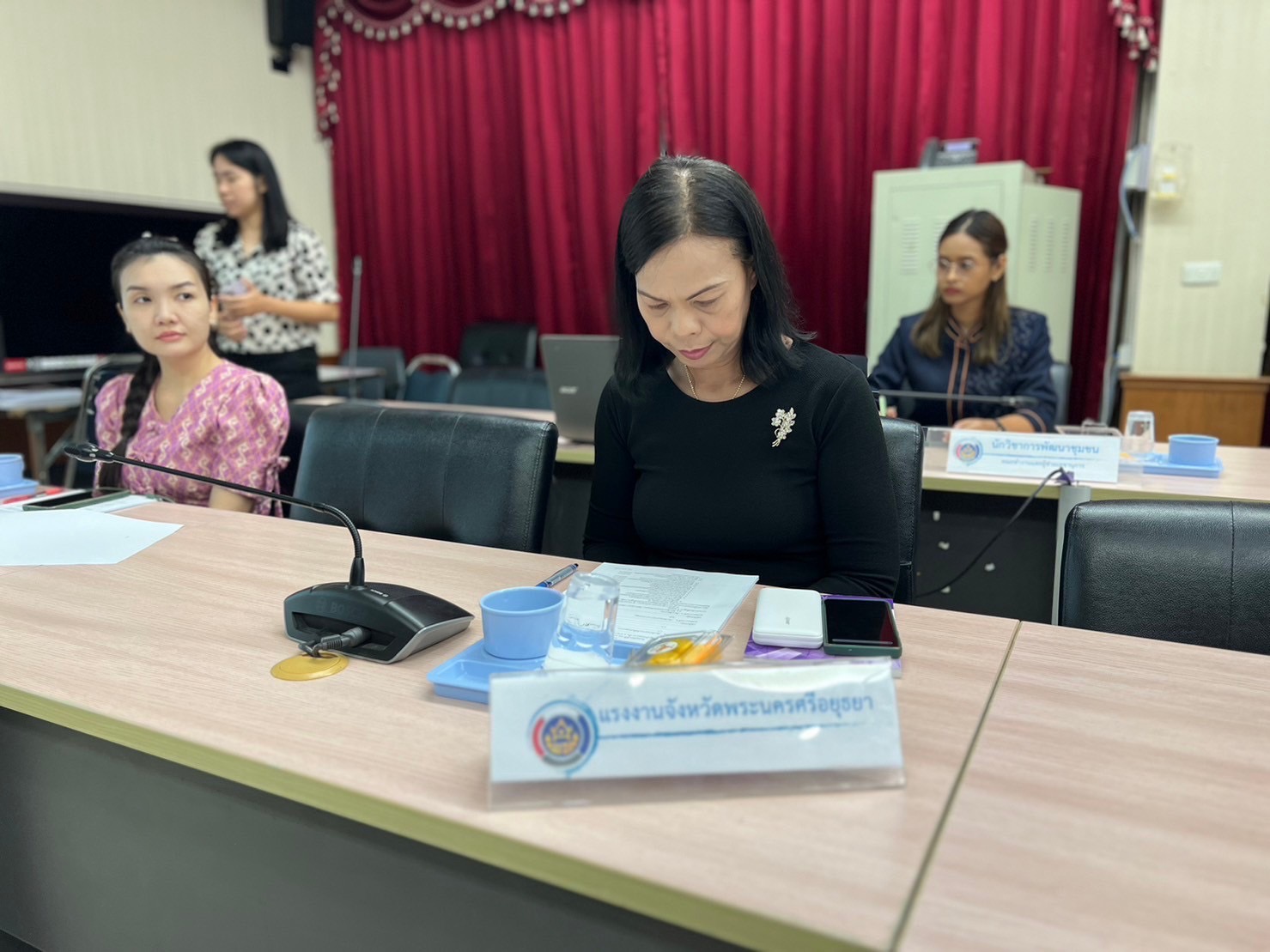 พช.กรุงเก่า จัดประชุมคณะทำงานบริหารการจัดเก็บข้อมูลความจำเป็นพื้นฐาน ด้วยเครื่องมืออิเล็กทรอนิกส์ (จปฐ.) ครั้งที่ 1/2567 ประจำปี 2567