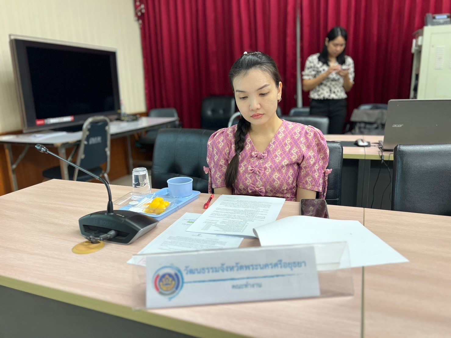 พช.กรุงเก่า จัดประชุมคณะทำงานบริหารการจัดเก็บข้อมูลความจำเป็นพื้นฐาน ด้วยเครื่องมืออิเล็กทรอนิกส์ (จปฐ.) ครั้งที่ 1/2567 ประจำปี 2567