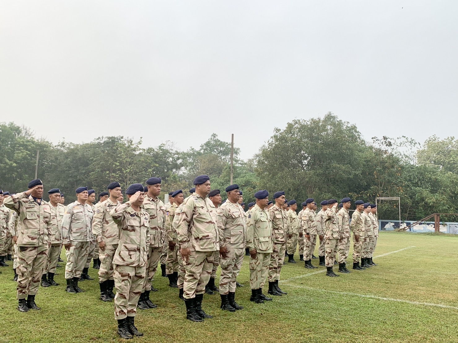 พัฒนาการจังหวัด ร่วมพิธีเนื่องในวันคล้ายวันสถาปนากองอาสารักษาดินแดน ครบรอบ 70 ปี ประจำปี 2567