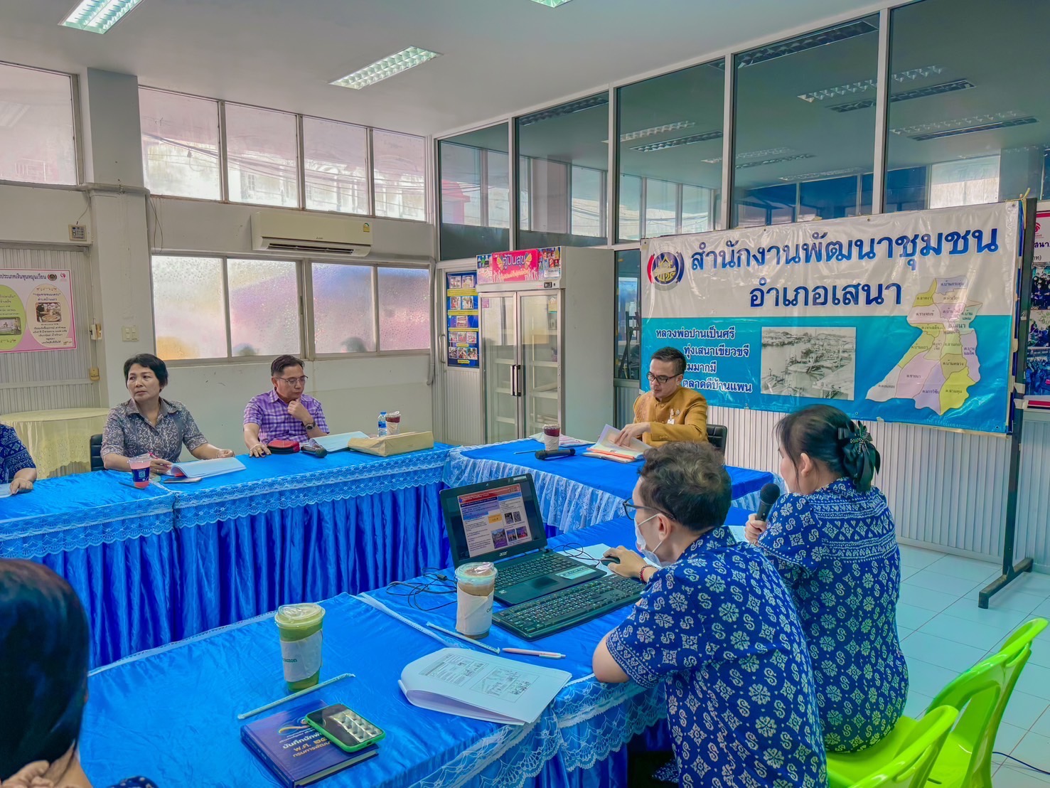 พจ.อยุธยา จับมือผู้ตรวจราชการกรมการพัฒนาชุมชน ตรวจเยี่ยมการดำเนินงาน ตามภารกิจสำคัญของกรมฯ