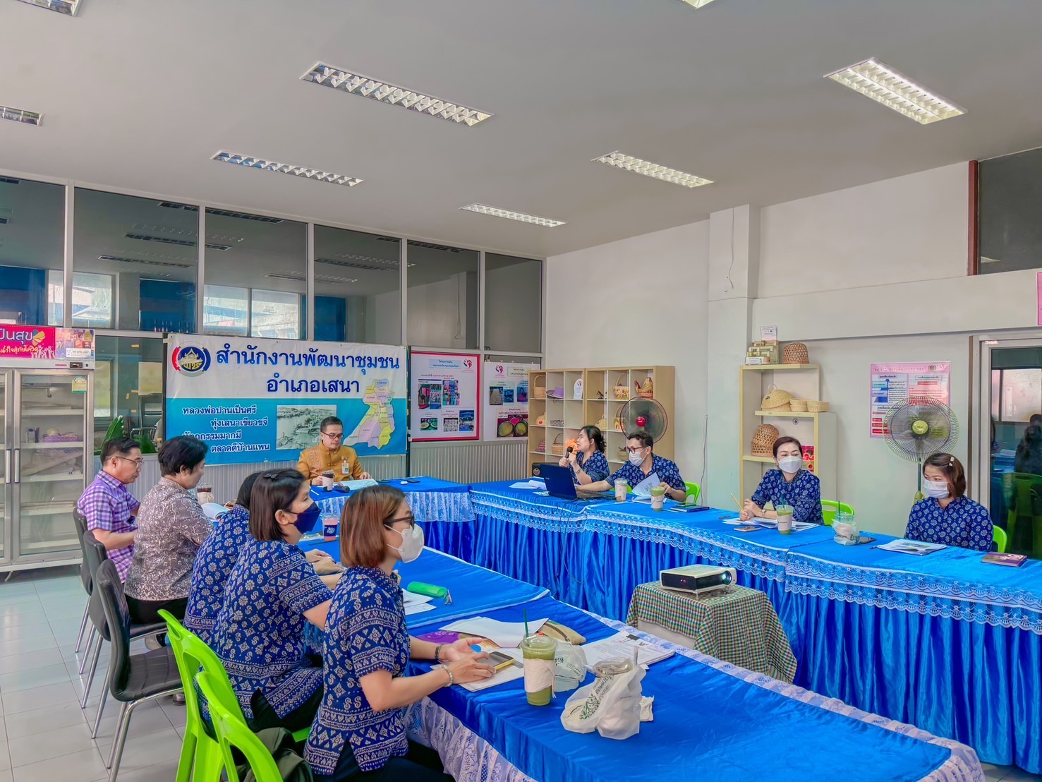 พจ.อยุธยา จับมือผู้ตรวจราชการกรมการพัฒนาชุมชน ตรวจเยี่ยมการดำเนินงาน ตามภารกิจสำคัญของกรมฯ