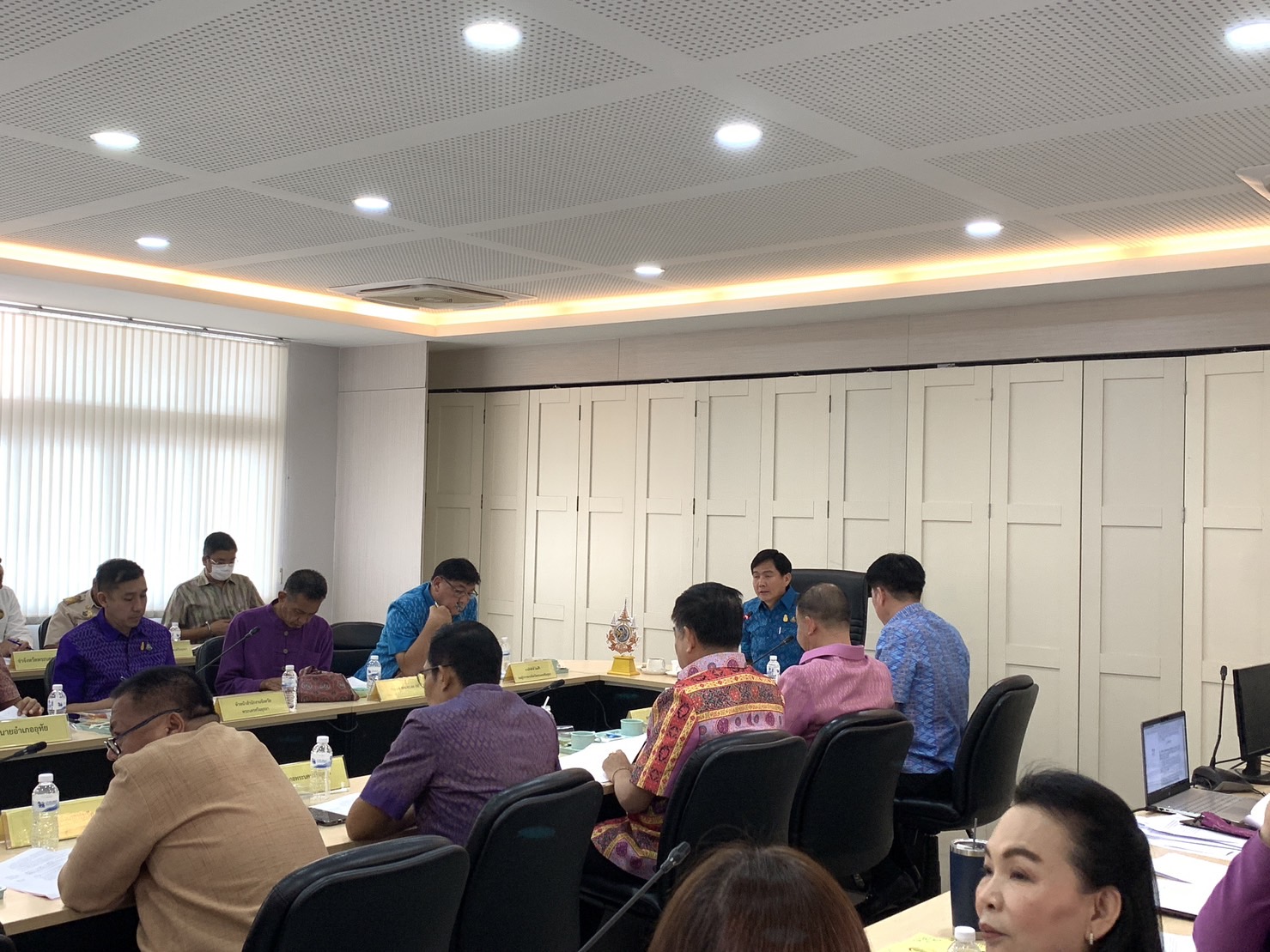 พจ.อยุธยา ร่วมประชุมนายอำเภอและหัวหน้าส่วนราชการสังกัดกระทรวงมหาดไทยและประชุมคณะกรมการจังหวัดและหัวหน้าส่วนราชการประจำจังหวัดพระนครศรีอยุธยา